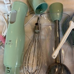 BRUNO ブルーノ マルチスティックブレンダー 離乳食にも 1台5役 (混ぜる つぶす 刻む 砕く 泡立てる)の画像