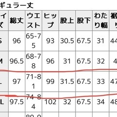 値下げ【新品未使用品】HUG.U  Lサイズ 穿いていて疲れない デニム パンツ レディース ワイドパンツ ジーンズ ジーパン HUG.Uの画像