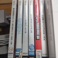 wii 一式　ソフト6本付きの画像