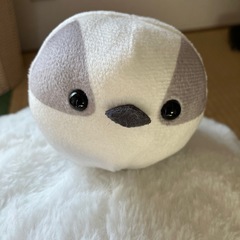 シマエナガのぬいぐるみの画像