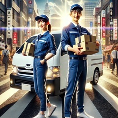 『富岡市』＼軽貨物ドライバー大募集📦🚛／  あなたのペースで働ける！未経験からでも安心のスタート✨ ＼勤務地自由・シフト自由・同乗体験ありで安心！／の画像