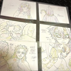 鬼滅の刃☆～無限列車～原画・DVD・限定ポストカードの画像