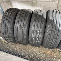 185/55R15 中古、夏タイヤ4本の画像