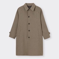 人気！完売品GU バルマカーンコート(チェック)の画像