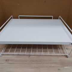 HEIAN SHINDO レンジ上ラック 耐熱収納棚 2段 ホワ...