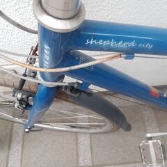自転車　RITEWAYライトウェイ　シェファード シティ460ブルーパールの画像