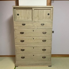 【2千円】桐タンスおしゃれレトロ