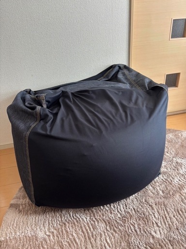 無印良品体にフィットするビーズソファー