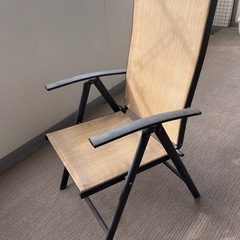 リクライニング屋外チェア②