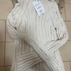 zara ニットset タグつきの画像