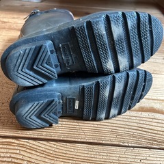 HUNTERハンター　長靴ネイビー23cmの画像