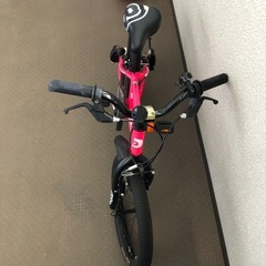 【値下げ】d-bike    子ども用自転車18インチ　dｰbikeヘルメット付きの画像