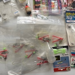 釣具 仕掛け 針 重り など いろいろセット ⑧の画像