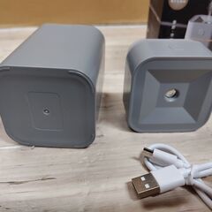 美品　未使用品　ウォームライン 卓上加湿器　手のひらサイズ　35613-MTの画像