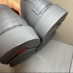HUNTERリファインドフリンジペニーローファー　グレー　21センチくらいの画像