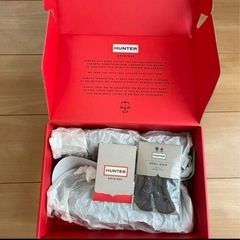 HUNTERリファインドフリンジペニーローファー　グレー　21センチくらいの画像