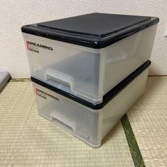 ③2個セット家具 収納家具 収納ケース