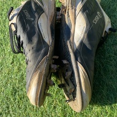 asics 野球　金具スパイクの画像