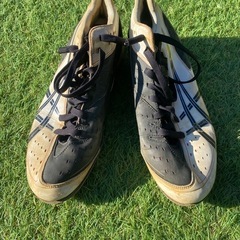 asics 野球　金具スパイクの画像