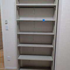 本棚　クールラック2台　の画像