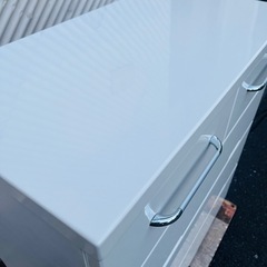 《売約済》【武蔵小山店】【～4/14限定SALE！店内全品20%お値引き！】  チェスト　箪笥　タンス　衣類収納　引き出し　マルミツ　丸光　検　ニトリ　NITORI エナメル　drawer chest furniture の画像