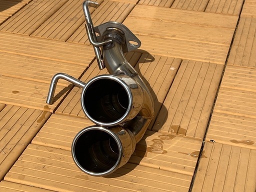 WirusWin】【JB74】ジムニーシエラ用左出しツインマフラー ジムニー