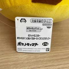 ピカチュウ　ぬいぐるみ　キャプテンピカチュウの画像