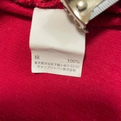 ベビーギャップ ワンピース赤 サイズ90の画像
