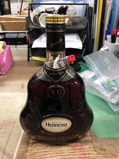 ヘネシー　X.O　Hennessy　金キャップ　コニャック　700ｍｌ　40度　ジャングルジャングル貝塚店　貝塚市　二色浜　リサイクルショップ