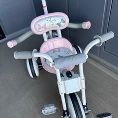 【3日間限定価格】ディズニーコラボ ハンドル付き子供三輪車の画像