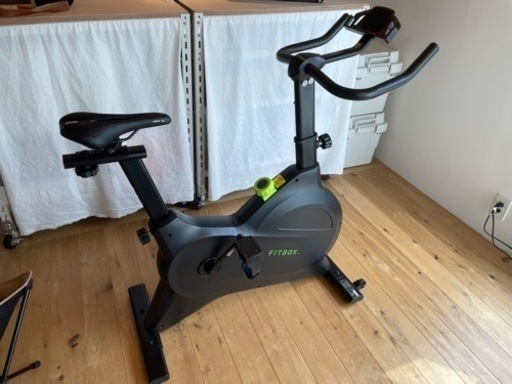 FITBOX 第3世代 フィットネスバイク エアロバイク スピンバイク 静音 ダイエット器具 組み立て簡単 トレーニング トレーニングバイク