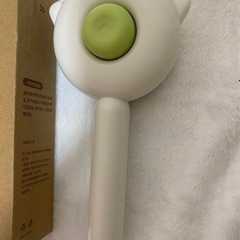 新品未使用　グリーン　ペット用コーム　犬　猫　トリミングブラシ　ヘアブラシ　水洗い可能の画像