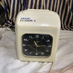 【T4】 AMANO　タイムレコーダー EX3000Nｃ