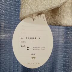 新品未着用タグ付き　ツィードノーカラージャケット　Lサイズの画像
