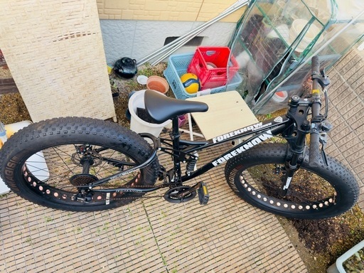 【定価約7万★先着1名様】FOREKNOW　SNOW BIKE　極太タイヤ　マウンテンバイク