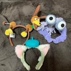 ディズニー カチューシャ　3点セット