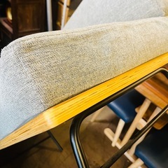 《売約済》【武蔵小山店】  unico ウニコ FUNEAT bench backrest ファニート ベンチ バックレスト ソファ アームソファオーク おしゃれ 北欧スタイル (検索 北欧 ダイニング　ソファダイニング　ベンチ　アイアン　ナチュラル　ソファー　カウチ　ソファベッドの画像