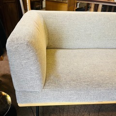 《売約済》【武蔵小山店】  unico ウニコ FUNEAT bench backrest ファニート ベンチ バックレスト ソファ アームソファオーク おしゃれ 北欧スタイル (検索 北欧 ダイニング　ソファダイニング　ベンチ　アイアン　ナチュラル　ソファー　カウチ　ソファベッドの画像