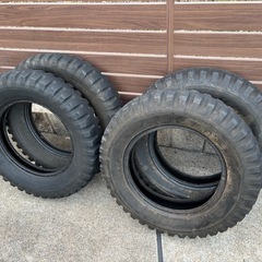 BRIDGESTONE 下駄山タイヤ　6.00-16