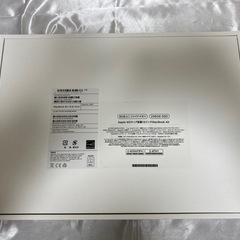 新品未使用◎　Apple MacBook Air Liquid Retinaディスプレイ 13.6 マックブックエア MLXY3J/A [シルバー]  の画像