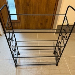 【ニトリ】シューズラック 靴収納　玄関収納の画像