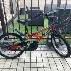 18インチの子供用自転車