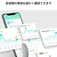 美品 Anker Eufy (ユーフィ) Smart Scale C1体重・体組成計 T9146 ブラック スタンド付きの画像