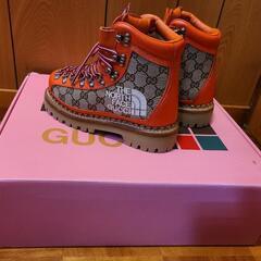 THE NORTH FACE X GUCCI グッチ ノースフェイス コラボ限定 トレッキングブーツ 679927の画像