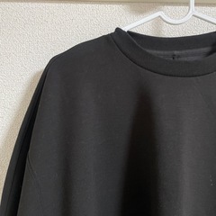 UNIQLO/レディースLサイズ/ダークブラウン/ドライスウェットクールシャツの画像