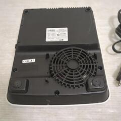 卓上IHクッキングヒーター YAMAZEN YEL-S100(W） 0222の画像