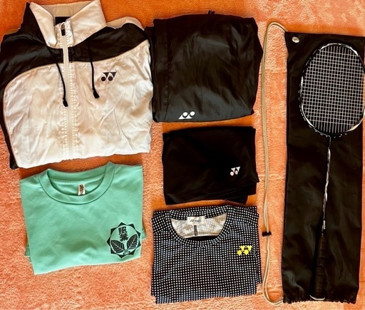 学生服  YONEX製のバドミントンウェアセット 未使用に近い 照葉中学校　部活　バドミントン　バラ売り・値下げ可能