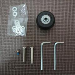 スーツケース 交換ホイール キャスター 車輪約43mm 