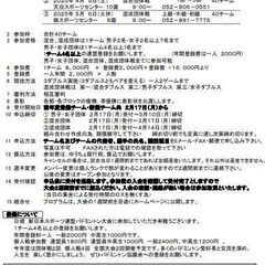 ★第55回愛知県春季スポーツ大会 第29回新日本スポーツ連…