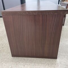 店長値引き！！★ジモティ割あり★ TJ10995  TV台 茶 H41×D43×W120 クリーニング済みの画像